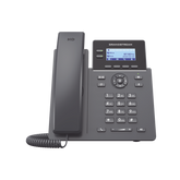Teléfono IP Grado Operador, 2 líneas SIP con 4 cuentas, PoE, codec Opus, IPV4/IPV6 con gestión en la nube GDMS