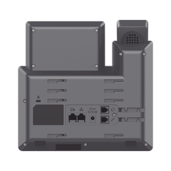 Teléfono IP Grado Operador, 3 líneas SIP con 6 cuentas, puertos Gigabit PoE, codec Opus, IPV4/IPV6 con gestión en la nube GDMS