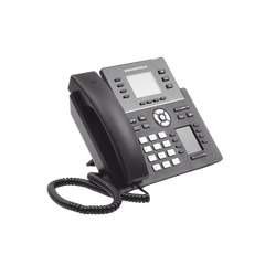 Teléfono IP Wi-Fi, Grado Operador, 4 líneas SIP con 4 cuentas, pantalla a color 2.8", puertos Gigabit, Bluetooth, PoE, codec Opus, IPV4/IPV6 con gestión en la nube GDMS