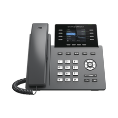 Teléfono IP Wi-Fi, Grado Operador, 8 líneas SIP con 4 cuentas, pantalla a color 2.8", puertos Gigabit, Bluetooth, PoE, codec Opus, IPV4/IPV6 con gestión en la nube GDMS