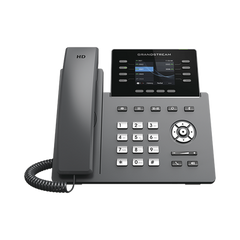 Teléfono IP Wi-Fi, Grado Operador, 8 líneas SIP con 4 cuentas, pantalla a color 2.8", puertos Gigabit, Bluetooth, PoE, codec Opus, IPV4/IPV6 con gestión en la nube GDMS