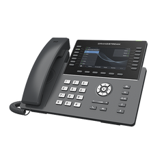 Teléfono IP Wi-Fi, Grado Operador, 14 líneas SIP con 6 cuentas, pantalla LCD 5", puertos Gigabit, Bluetooth, PoE, codec Opus, IPV4/IPV6 con gestión en la nube GDMS