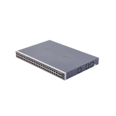 Switch Administrable de 48-Puertos 10/100/1000T 802.3at PoE + 4-Puertos 100/1000BASE-X SFP / 440W