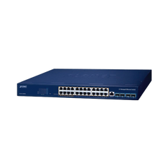 Switch PoE Administrable Capa 3, 24 Puertos Gigabit, Hasta 480 W, 8 Puertos 802.3bt, 16 Puertos 802.3at, 4 Puertos SFP 10G