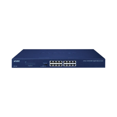 Switch No Administrable Gigabit de 16 Puertos 10/100/1000 Mbps, Con Modo Extendido Para Distancias de Hasta 200 m