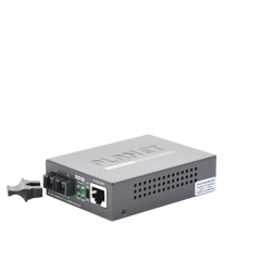 Convertidor de Medios 1000 Mbps UTP/Fibra Óptica Mono-Modo Hasta 20 Km, Conector SC