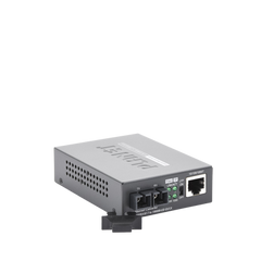 Convertidor de Medios 1000 Mbps UTP/Fibra Óptica Mono-Modo Hasta 20 Km, Conector SC