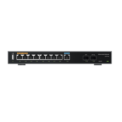 Router Gigabit VPN / Balanceador de cargas / 60,000 sesiones NAT / 9 puertos 10/100/1000 Mbps + 2 puertos SFP (WAN/LAN) / 1 puerto entrada PoE(af/at) / 2 puertos salida PoE (af/at) / Compatible con GWN Cloud.