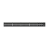 Switch Gigabit Administrable / 48 puertos 10/100/1000 Mbps + 6 Puertos SFP+ / Compatible con GWN Cloud.
