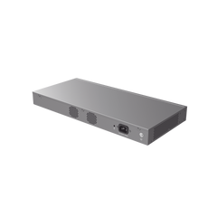 Switch Capa 3 PoE+ Administrable / 16 puertos 10/100/1000 Mbps + 4 Puertos SFP+ de 10 Gigabits / Hasta 240W / Compatible con GWN Cloud.