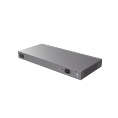 Switch Capa 3 Administrable / 24 puertos 10/100/1000 Mbps + 4 Puertos SFP+ de 10 Gigabits / Compatible con GWN Cloud.