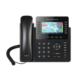 Teléfono IP empresarial de 12 Líneas con 5 teclas de función y conferencia de 4 vías, PoE