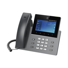 Videoteléfono IP GXV3450 para Android / Pantalla Táctil Capacitiva de 5 Pulgadas 1280 x 720 / Cámara CMOS de 2 Megapíxeles / Wi-Fi 5 y Bluetooth 5.0 / 16 Líneas SIP / PoE/PoE+ / Android 11 / Videoconferencia HD 720p