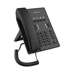 Teléfono IP para Hotelería, profesional con 8 teclas programables para servicio rápido, plantilla personalizable con PoE