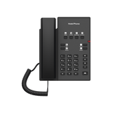 Teléfono IP para Hotelería, profesional con 8 teclas programables para servicio rápido, plantilla personalizable con PoE