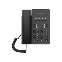 Teléfono IP para Hotelería, profesional con 8 teclas programables para servicio rápido, plantilla personalizable con PoE