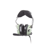 Auriculares con atenuación de ruido pasivo para radios aéreos en helicópteros