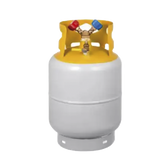 Cilindro/Tanque portátil 30 Libras / para contenido de refrigerante / Aires Acondicionados / Refrigeración / Climatización Automotriz.