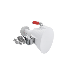 Antena asimétrica de 30° (30°H 20°V) 20.5 dBi tipo cuerno 5180-6000 MHz altamente eficiente, sin cables, sin perdidas, sin lóbulos listas para TwistPort
