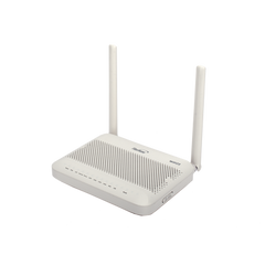 ONU GPON WiFi 6, 2.4/5 GHz, Compatible con OLT´s de Terceros, 4 puertos Gigabit + 1 POTS + 2 USB, conector SC/UPC