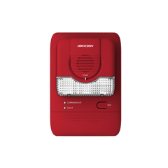 (HikFire) Alarma de Sonido y Luz / Comunicación LoRa / Alarma ≥ 85 dB / Instalación en Pared