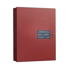 Fuente de Alimentación Remota / 6 Amperes / 2 Entradas / 5 Salidas NAC o Auxiliar de 24 Vcc / Compatible con paneles Notifier, Farenhyt, Silent Knight y Fire-Lite / Gabinete Rojo