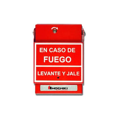 Estación De Jalón Convencional De Doble Acción, Color Rojo, Texto En Español (0600-01230) Incluye varilla de vidrio