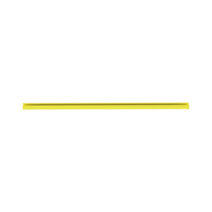 Canaleta FiberRunner™ 2X2 sin Tapa, de PVC Rígido, Color Amarillo, 1.8 m de Largo