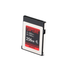 Memoria CFexpress tipo B / Clase 10 de 256 GB / Especializada para Cámaras de Fotografía y Video / 1800 MB/s Lectura / 1400 MB/s Escritura