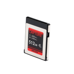 Memoria CFexpress tipo B / Clase 10 de 512 GB / Especializada para Cámaras de Fotografía y Video / 1800 MB/s Lectura / 1700 MB/s Escritura