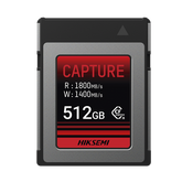 Memoria CFexpress tipo B / Clase 10 de 512 GB / Especializada para Cámaras de Fotografía y Video / 1800 MB/s Lectura / 1700 MB/s Escritura