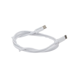 Cable USB-C a USB-C / 1 Metro (3.28 Pies) / Ideal para Celulares Android / Carga Rápida 3 Amp / Carga y Sincronización de Datos / 480 Mbps / 60 Watts