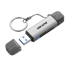 Lector de Tarjetas 2 en 1 / Conector Dual USB-A y USB-C / Soporta SD y Micro SD