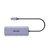 Hub (Adaptador) USB - C / 8 en 1 / 1 Salida HDMI (4K) / 1 Salida USB 2.0 / 3 Salidas USB 3.0 / 1 Salida SD (Memoria SD) / 1 Salida TF (Micro SD) / 1 Entrada USB - C (Carga Rapida / 100 Watts)