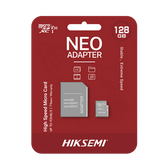 Memoria microSD con Adaptador Ideal para Celular o Tablet / 128 GB / Multipropósito / Clase 10 / 92 MB/s Lectura / 50 MB/s Escritura