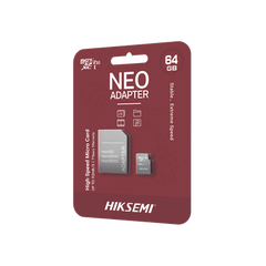 Memoria microSD con Adaptador Ideal para Celular o Tablet / 64 GB / Multipropósito
