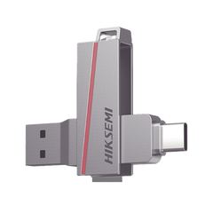 Memoria USB Dual de 256 GB / USB-C y USB-A / Transferencia de Alta Velocidad / Metálica / Compatible con Dispositivos Móviles, Windows, Mac y Linux