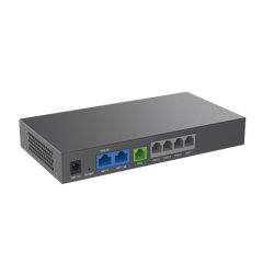Gateway Analógico 4 FXO (Conectar Lineas Analógicas) / Puertos FXO y FXS / 3 Perfiles SIP / NAT / PoE / TR069 / Fax T.38 / 3 Vías Conferencia / AES / Failover SIP