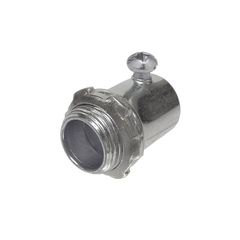 Conector de 1 1/2" (38 mm) para Pared Delgada con Tornillo.