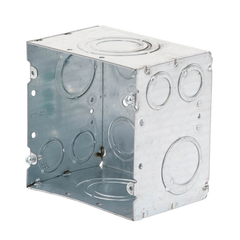 Caja Cuadrada 4- 11/16" x 4 11/16"/ Profundidad de 3-1/4"/ 2 Entradas 1", 1 1/4", 1 1/2", 2", 2 Entradas 1"-1 1/4", 2 Entradas 3/4 "- 1", 4 Entradas 1/2" - 3/4", 2 Entradas 1/2".
