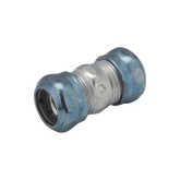 Cople Compresión Hermético de Acero Galvanizado para Pared Delgada de 1 1/2" .