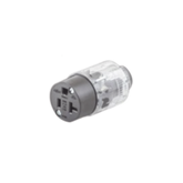 Conector Iluminado 20 A 125 V CA 2 Polos 3 Hilos (Nema 5-20R).