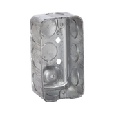 Caja (Chalupa) 4x2"/ Profundidad 1-7/8"/ 10 Entradas de 1/2"/ Troquelada.