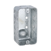 Caja (Chalupa) 4x2"/ Profundidad 1-7/8" / 7 Entradas de 1/2" y 1 de 3/4".