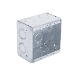 Caja Multigang de 2 Gangs/ Profundidad de 2-1/2"/ 12 Entradas de 1/2" - 3/4".