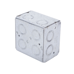 Caja Multigang de 2 Gangs/ Profundidad de 2-1/2"/ 12 Entradas de 1/2" - 3/4".