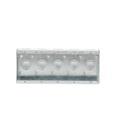 Caja Multigang de 5 Gang / Profundidad 2 1/2" / 19 Entradas 1/2"-3/4".
