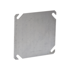 Tapa Cuadrada Ciega de 4".