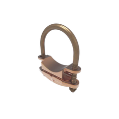 Conector Mecánico para Cable Calibre 4 a 2/0 AWG / Paralelo o 90° Grados a Tubo de 1 1/4" o Varilla de 1 3/8" - 1 1/2".