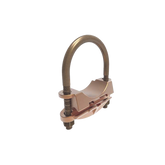 Conector Mecánico para Cable Calibre 4 a 2/0 AWG / Paralelo o 90° Grados a Tubo de 1 1/4" o Varilla de 1 3/8" - 1 1/2".